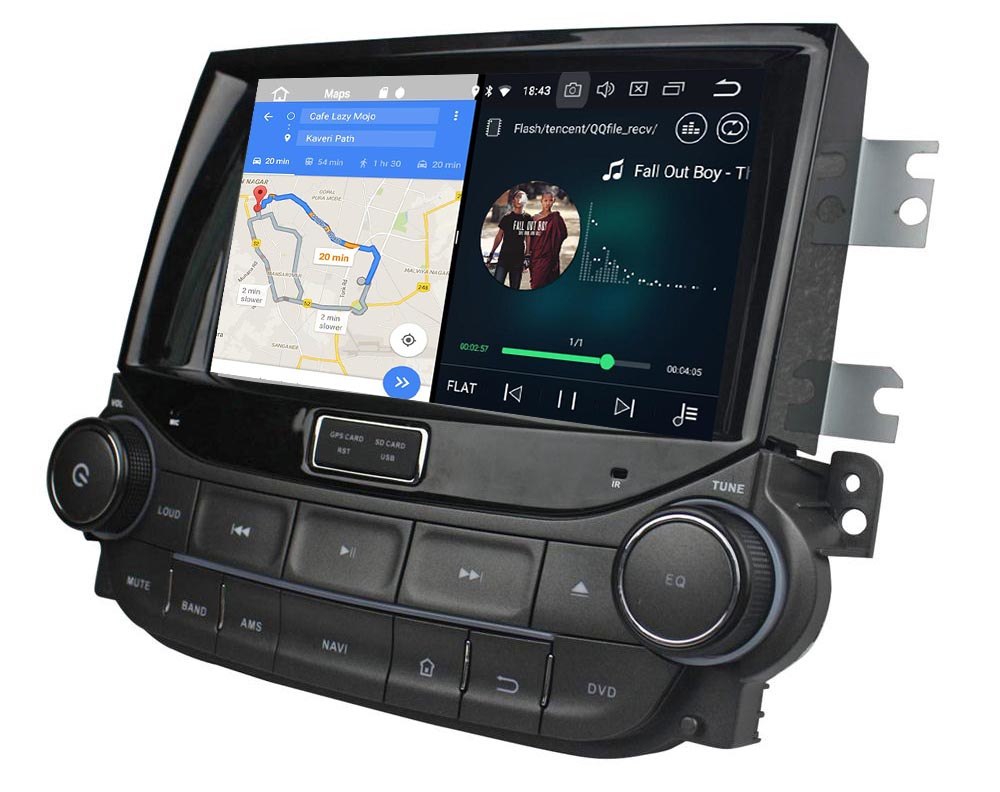 Autoradio AGW92 GPS WIFI DVD CD Bluetooth USB SD pour CHEVROLET Malibu (processeur 2GHZ)