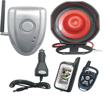 Alarme auto universelle AGW92 beeper SANS FIL DIY avec sirne