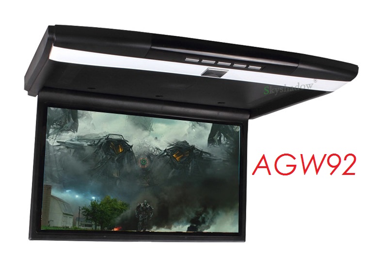 Ecran AGW92 17.3 pouces plafonnier prise USB lecteur SD HDMI transmission FM & IR (mince) full HD