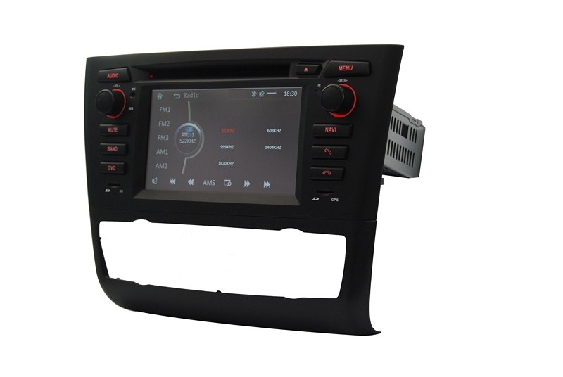 Autoradio AGW92 GPS WIFI DVD CD Bluetooth USB SD pour BMW srie 1 E81 E82 E87 E88 (processeur 2GHZ)