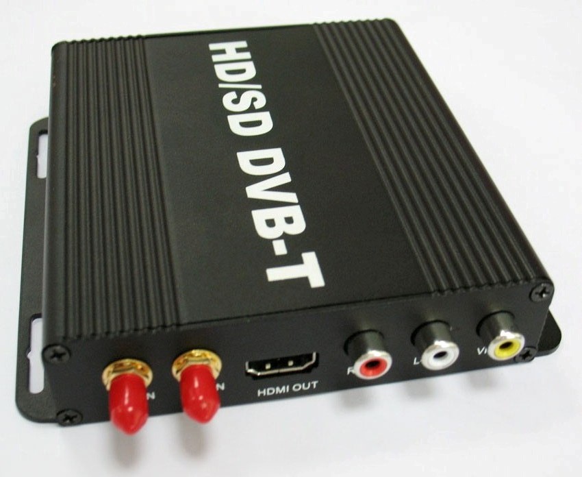 Double Tuner TNT AGW92 DVB-T 250km/h fonction PVR USB hdmi LED dporte avec 2 antennes et dcodeur DIVX MKV MPEG4