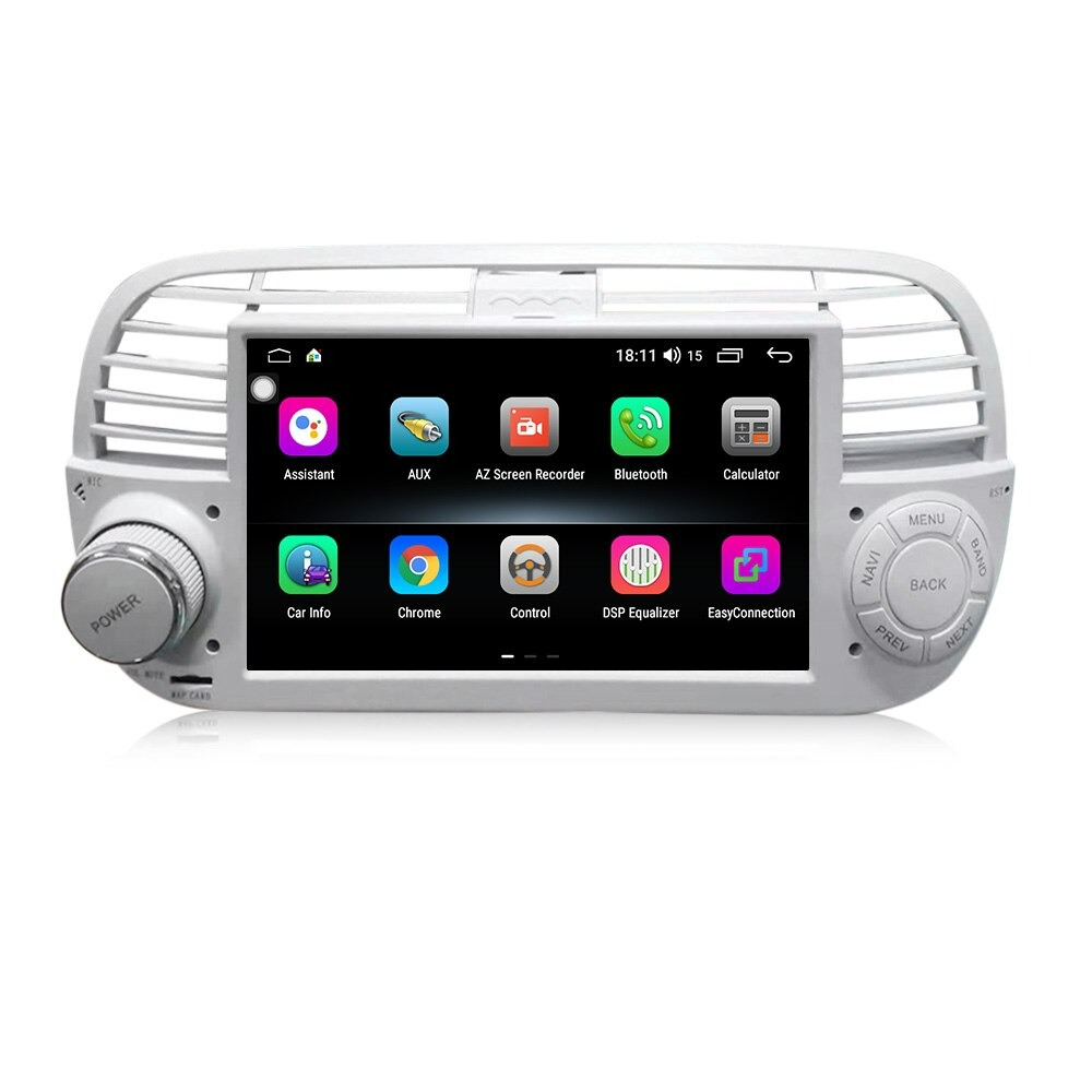 Autoradio AGW92 GPS DVD CD Bluetooth USB SD pour FIAT Punto 2011-2015